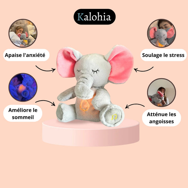 Éléphant Apaisant – Votre point d’ancrage contre l’anxiété nocturne